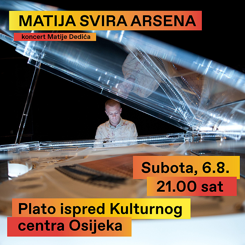 OSJEČKO LJETO KULTURE: Matija svira Arsena