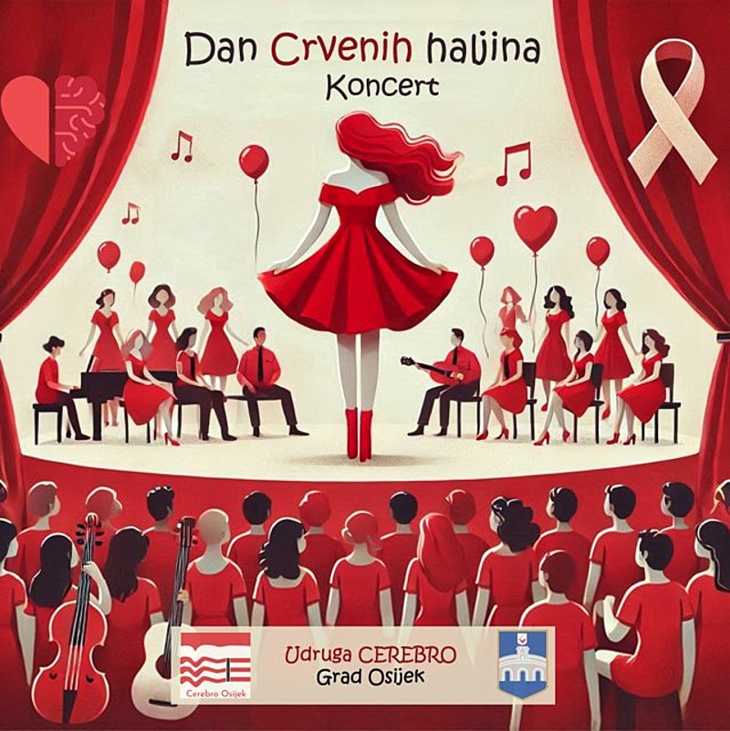DAN CRVENIH HALJINA - Humanitarni koncert