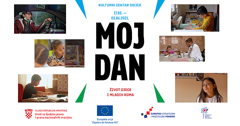 Izložba "Moj dan - život djece i mladih Roma"